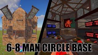 METAN - 6-8 Man Circle Base Design • Open Core