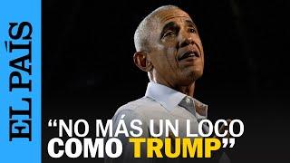 ELECCIONES EN ESTADOS UNIDOS | Obama en Wisconsin: "No permitamos un Trump más loco" | EL PAÍS