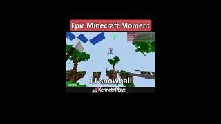 Epic Minecraft Moments  #shorts #ctto