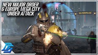 Helldivers 2 | NEW EUROPE MEGA CITY UNDER ATTACK & NEW MAJOR ORDER EXTRACT 20 MILLION TIMES!