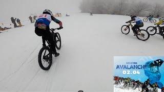 Szczyrk Avalanche | MEGAVALANCHE in Poland | Blind racing in fog