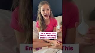 Meet Teena #periodapp #periodtracker #periods #tween #basalbodytemperature #menstrualcycleawareness