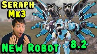 New Mk3 SERAPH Gameplay! War Robots 8.2 Update Released! WR