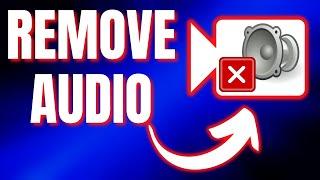 How To Remove Audio From Video In Windows 10 PC