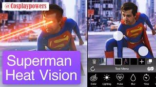 Superman Heat Vision [Werble Guest Tutorial - Cosplay Powers]