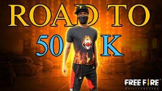 Live |Road To 50k| Day 3 | Nitin Gamer 12 | Free Fire