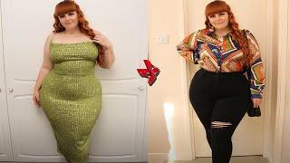 NADIA.. how to dress like plus size and curvy models. fashion spikes and designs. 