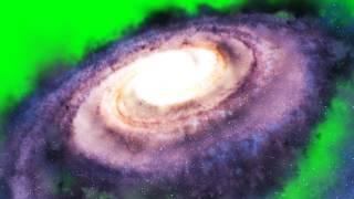 FREE HD Green Screen SPINNING GALAXY