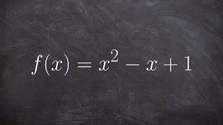 Determining the Difference Quotient