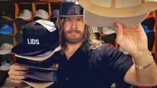 ASMR Trying on Luxury Lids (Relaxing Hat Store)