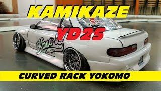 YD2S KAMIKAZE & Curver Slide rack YOKOMO