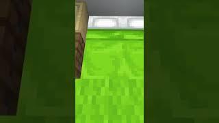 Minecraft: Simple Modern Bed  (World's Smallest Violin) #shorts