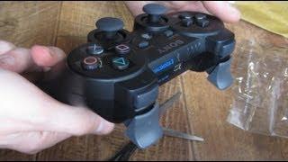 Unpack'овка #39 Накладки для триггеров Sony Dualshock 3 Controller (Triggers R2 & L2 Button)