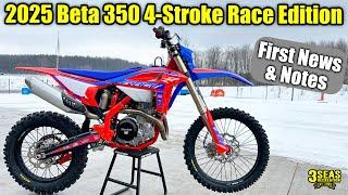 First look at the NEW 2025 Beta 350 Race Edition 4 Stroke! Pretty cool Upgrades & Changes!