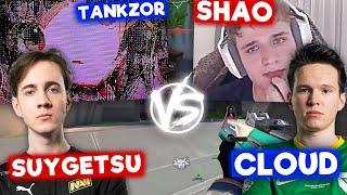 TANKZOR и SUYGETSU vs SHAO и CLOUD | Нарезка со стрима Танкзора #15