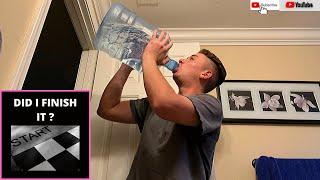 IS IT POSSIBLE TO DRINK A WHOLE JUG OF WATER !!  ***GONE WRONG **