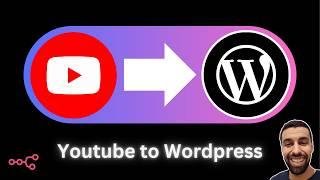 How I Auto-Create WordPress Posts from my YouTube Channel with n8n! (Content Automation)