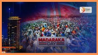 Homa Bay residents turn up in numbers for Madaraka Day