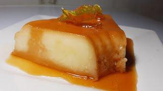 Flan sin huevo 3 ingredientes!!. Sin horno