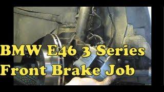 BMW Brake Repair (Front Pads, Rotors and Calipers - E46, E36) MillerTimeBmw - DIY 11