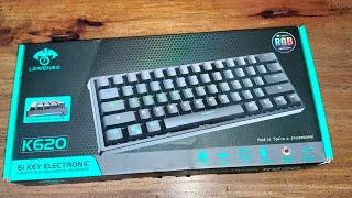 Leaven K620 Mechanical Keyboard unboxing / short vlog