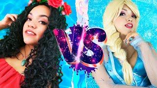 MOANA VS ELSA BATALLA DE RAP EN ESPAÑOL