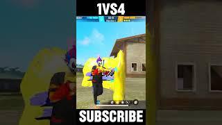 CAN I 1VS4foryou #foryoubage #freefiremaxhighlights#shorts#viral