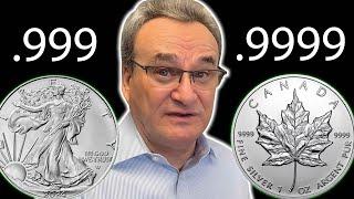 .999 VS .9999 Silver - Bullion Dealer Reveals BEST SILVER