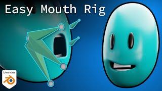 Easy Mouth Rig in Blender