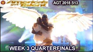 Zurcaroh SIMON SAYS BEST GROUP PERFORMANCE QUARTERFINALS 3 America's Got Talent 2018 AGT