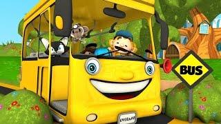 Wheels on the Bus | Yellow Wheels on the Bus | Kindergarten Song for Kids by Little Treehouse