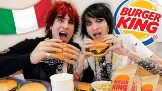 Trying American Fast Food in Italy