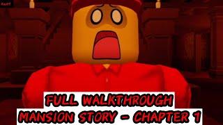 *NEW* Mansion Story - Chapter 1| Made by the Creators of Work at a Pizza Place (Roblox)