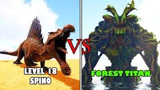 Challenge: KILL FOREST TITAN WITH SPINO #ark #sigma