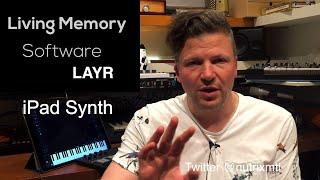 Layr ios : iPad synth with a  twist : by Nu-Trix the Synth Guy