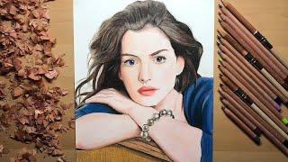 Drawing Anne Hathaway