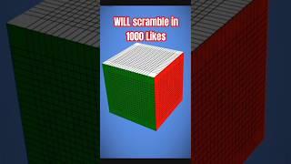 Will I scramble the 20×20 Rubik's cube #cube #speedcubenz