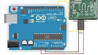 Подключение микроволнового датчика движения к Arduino