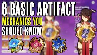 6 BASIC ARTIFACT MECHANICS You Should Know - Genshin Impact Artifacts Explained Guide