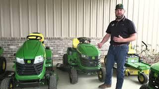 John Deere S100 vs X300 Comparison