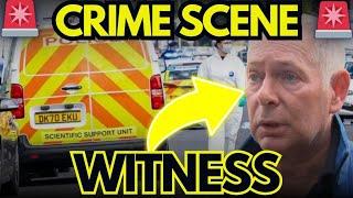 CRIME SCENE. Southport England. KIDS STABBED. Witness SPEAKS.