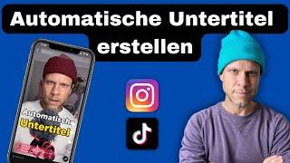  Automatische Untertitel einfach kostenlos erstellen - Tutorial #FragDenDan #einfachdan