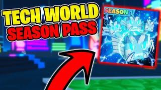 TECH WORLD IS HERE WITH SEASON 1 PASS! | Tapping Legends X