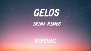 Irina Rimes - Gelos | Lyric Video