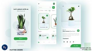 Flutter UI - Plant App | Speed Code | With source code