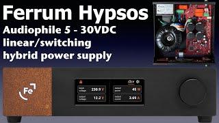 Ferrum Hypsos 5 to 30 volts DC Audiophile power supply