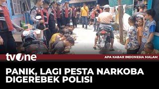 Detik-detik Polisi Gerebek Kampung Narkoba, Para Pelaku Sedang Berpesta | AKIM tvOne