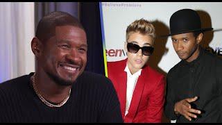 Usher REACTS to Justin Bieber Becoming a DAD (Exclusive)