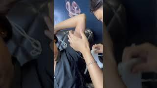 Arms waxing tutorial #viral #armswax#armswaxing#youtubeshorts