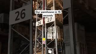 Our warehouse in 15 seconds #eurolite #steinigke #steinigkeshowtechnic #waldbüttelbrunn #showtechnic